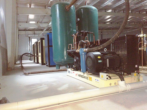 活塞式高壓空壓機(jī)案例-魯花花生油